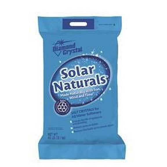 Diamond Crystal? Solar Naturals? Salt Crystals for Water Softeners 40 lb. Bag