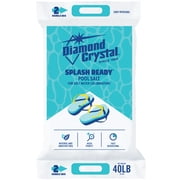 Diamond Crystal? Splash Ready? Pool Salt for Salt Water Chlorinators 40 lb. Bag