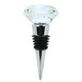 thumbnail image 1 of Diamond Crystal Stainless Steel Champagne Stopper Silicone Seal for Sparkling Wine Bottles Home Bars, 1 of 4