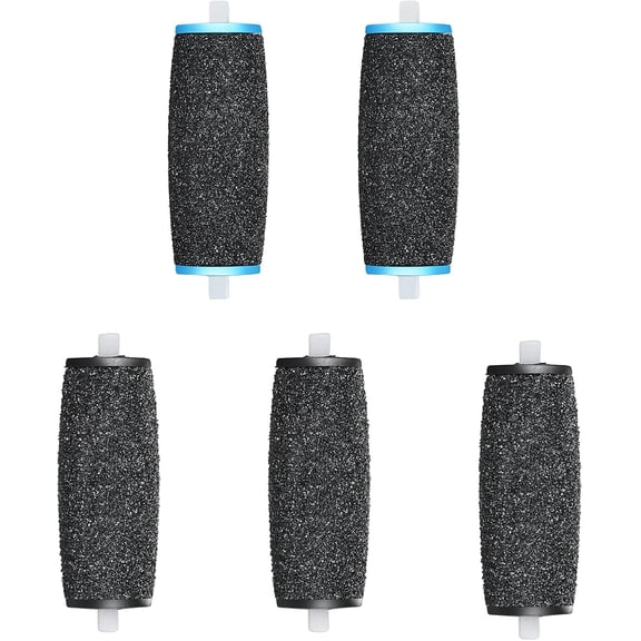 Diamond Crystals Extra Coarse Roller, Safe And Effective Callus Remover For Soft, Hard, Dry Feet And Sensitive Skin, Washable And Reusable, Long Lifespan, One-Click Installation,