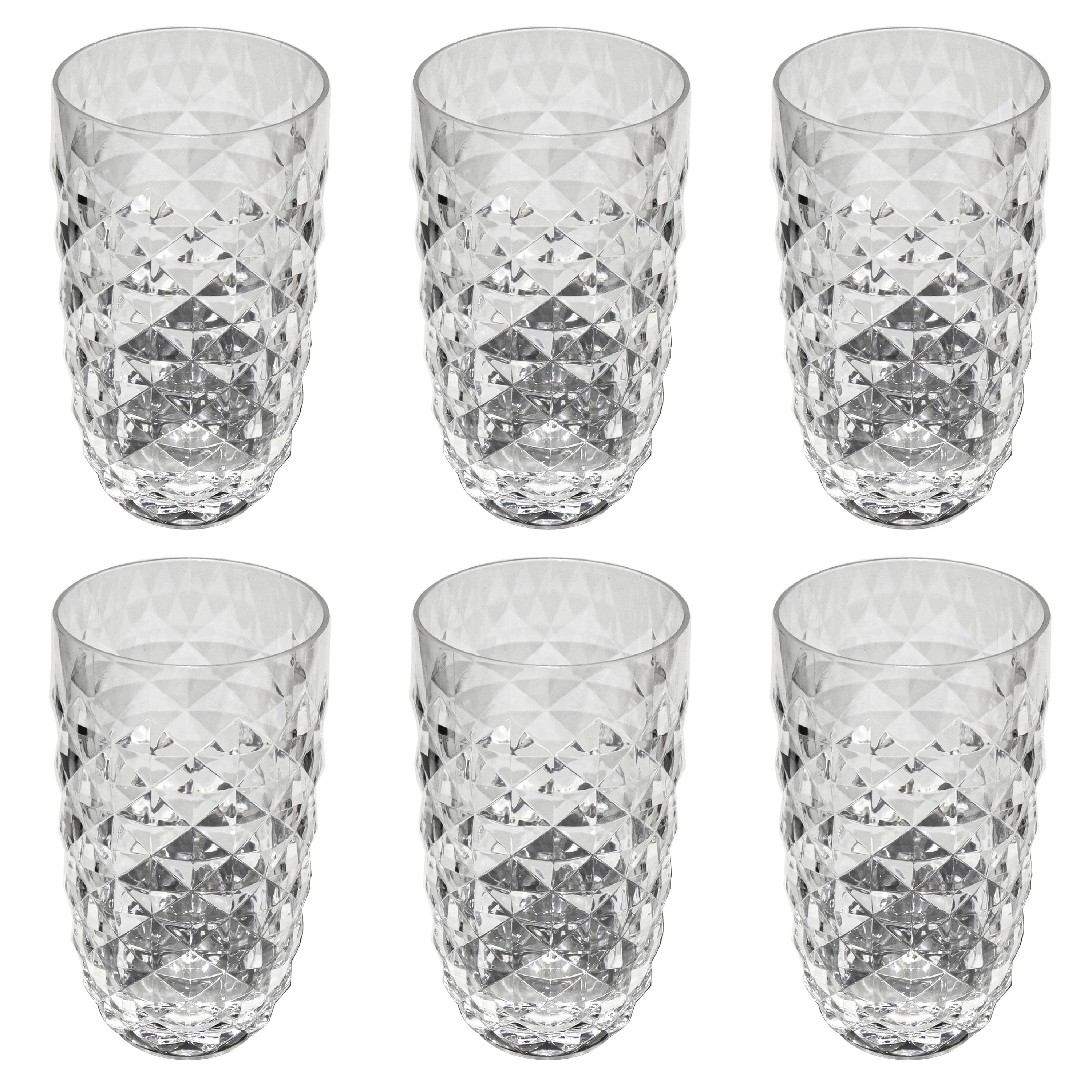 Diamond Drinking Glass Set