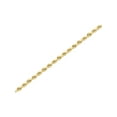 thumbnail image 1 of Diamond Cut Rope Chain Bracelet in 14K Yellow Gold 9 inches (2.0mm) for Women, 1 of 4