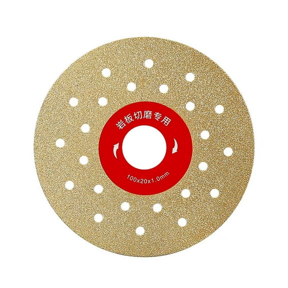 Diamond Cutting Disc Angle Grinder, Porous Wide Cutting Blade for Stones and Ceramics, Grinding Wheel Slab Ceramic Tiles Marble Porcelain Grinding Cutting Disc Blade Wheels