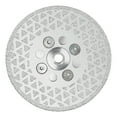 thumbnail image 1 of Diamond Cutting Grinding Disc Arbor for Marble Ceramic Double Sided Vacuum Brazed Fast Cutting Shaping Grinding Wheel, 1 of 3