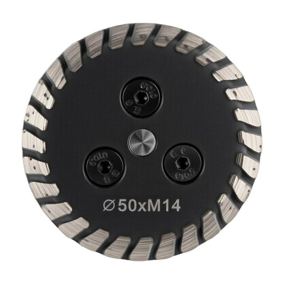 Diamond Cutting Wheel 50mm (2"), Ceramic Porcelain Tile Carving Blade, Carving Grinding Disc for Angle Grinder on Glass, Tile, Porcelain, Ceramic(Pack of 1)