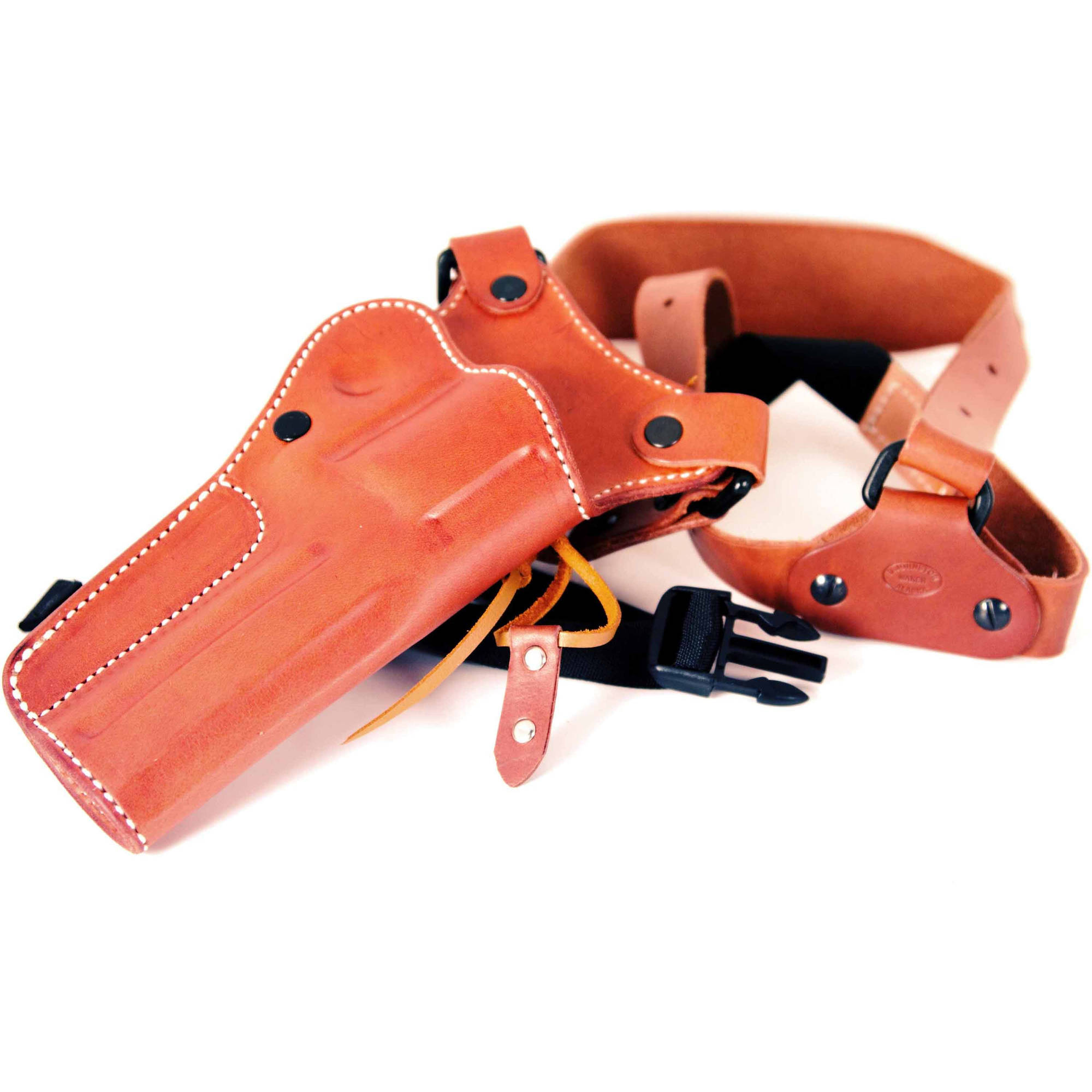 guide's choice chest holster モデルガン　撮影 Guides Choice™ Leather Chest Holster, the ULTIMATE outdoor