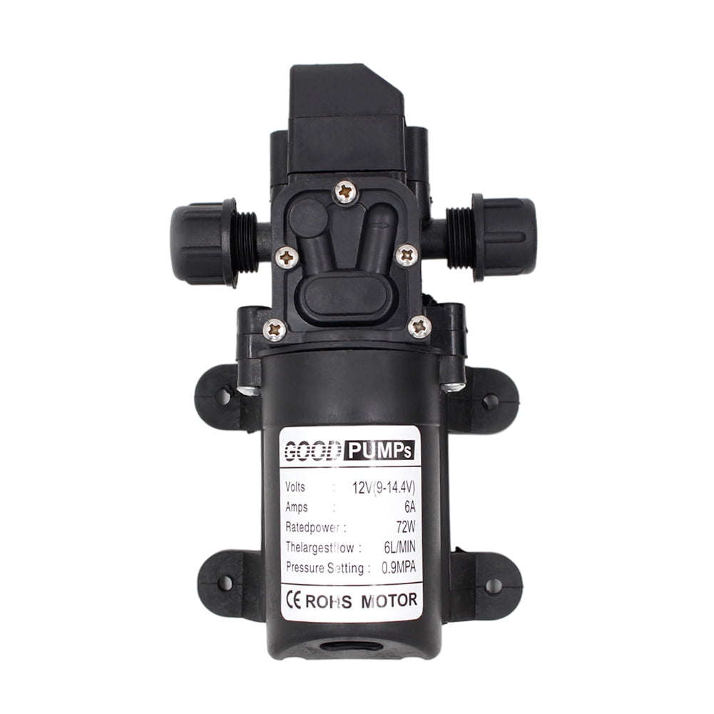 Diamond DC12V 6A 72W 6L/min Micro Electric Diaphragm Water Pump High