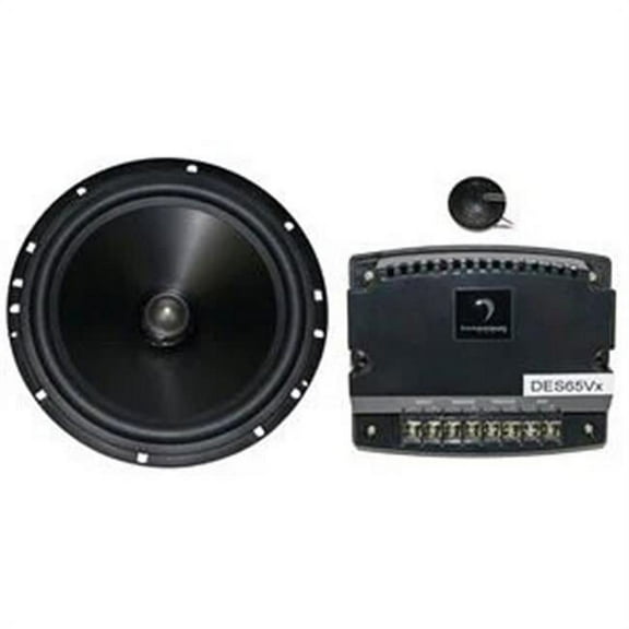6.5" DES Series 2-Way Convertible System 25mm Aluminum Dome Tweeter - DES65V