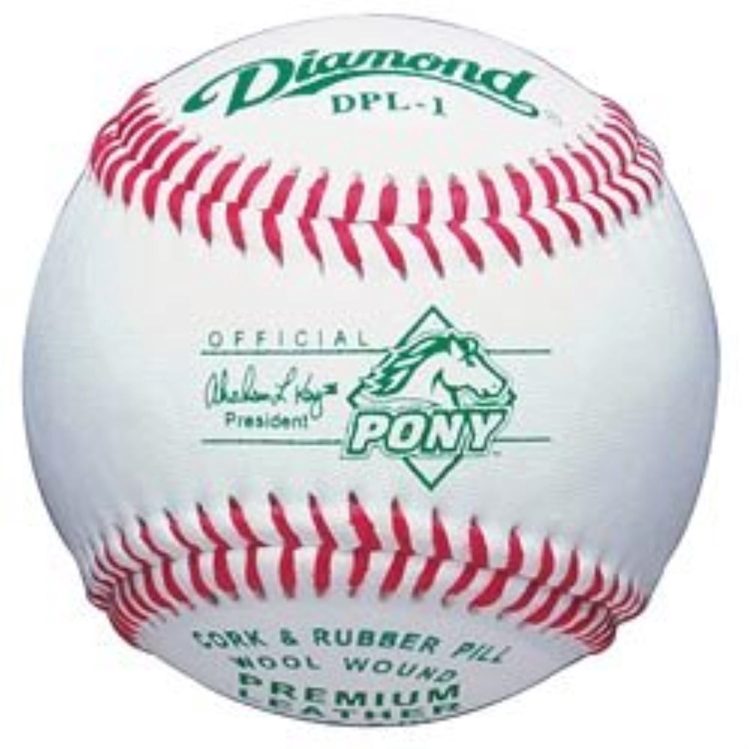 Diamond DOL1 NFHS Official League Baseballs, 12 Pack