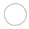 thumbnail image 1 of The Diamond Deal Mens Solid 14K Yellow Gold Or White Gold 3.6mm Shiny Cuban Comfort Curb Chain Necklace For men for Pendants Or Bracelet with Lobster-Claw Clasp  (7" , 18", 20" 22" 24" or 30 inch), 1 of 5