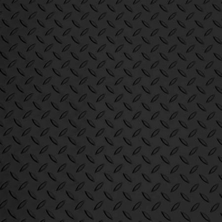 Diamond Deck Rollout Flooring, Black, 7.5'x24', 2 Car Garage Kit
