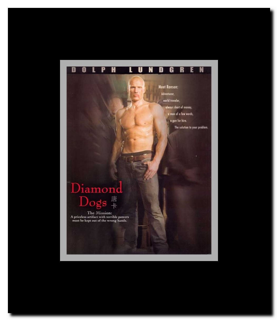 Diamond Dogs Framed Movie Poster