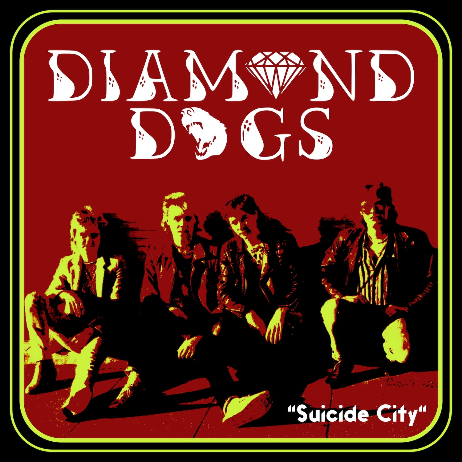 Diamond Dogs - Suicide City - Red - Music & Performance - Vinyl