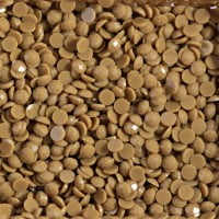 Diamond Dotz 2.8MM 12G Single Cylinder (1 Pack) Dark Ginger - Freestyle Diamond Painting Beads, Diamond Art Beads, Replacement Drills, Loose Gems for DIY Crafts and Art Projects