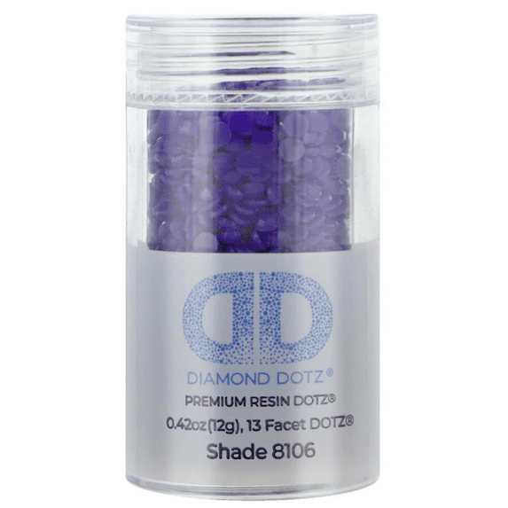 Diamond Dotz 2.8MM 12G Single Cylinder (1 Pack) Imperial Purple - Freestyle Diamond Painting Beads, Diamond Art Beads, Replacement Drills, Loose Gems for DIY Crafts and Art Projects