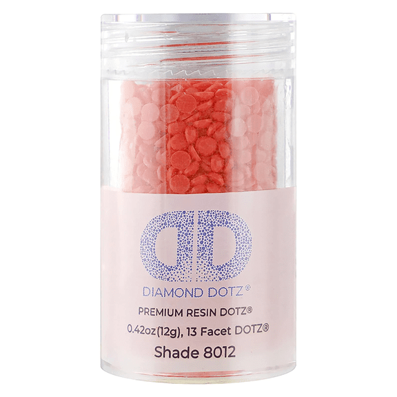 Diamond Dotz 2.8MM 12G Single Cylinder (1 Pack) Pale Scarlet - Freestyle Diamond Painting Beads, Diamond Art Beads, Replacement Drills, Loose Gems for DIY Crafts and Art Projects