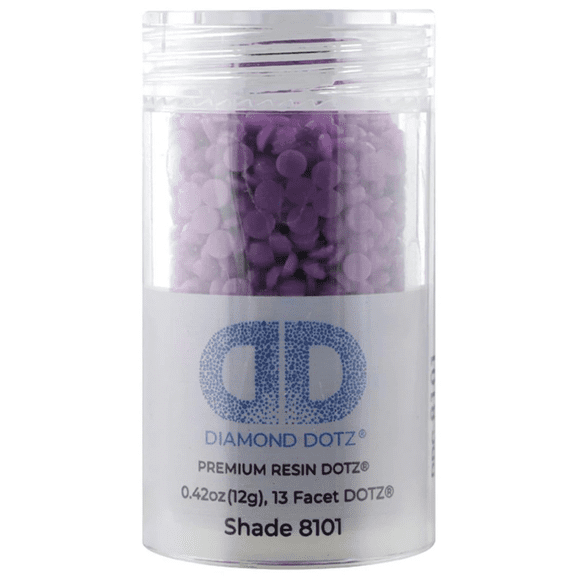 Diamond Dotz 2.8MM 12G Single Cylinder (1 Pack) Purple - Freestyle Diamond Painting Beads, Diamond Art Beads, Replacement Drills, Loose Gems for DIY Crafts and Art Projects