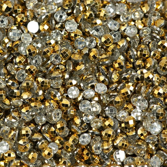 Diamond Dotz 2.8MM 12G Single Cylinder (1 Pack) Red Gold Metallic AB - Freestyle Diamond Painting Beads, Diamond Art Beads, Replacement Drills, Loose Gems for DIY Crafts and Art Projects