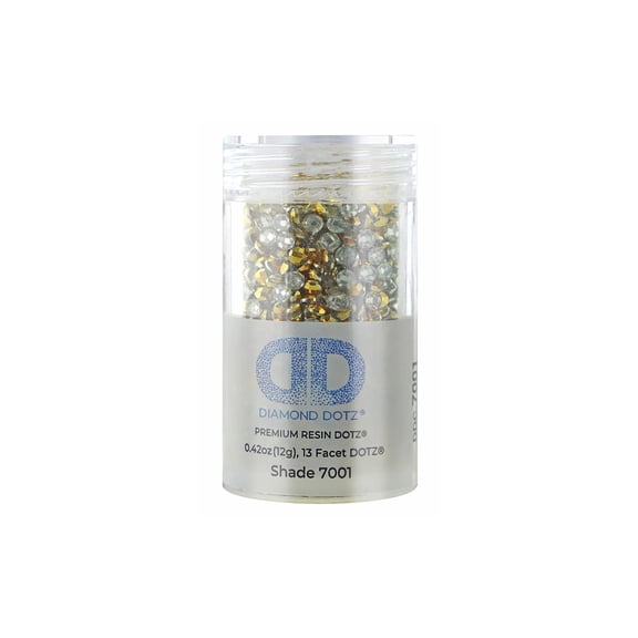Diamond Dotz Freestyle Gems 2.8mm 12g Met Red Gold (4pk)