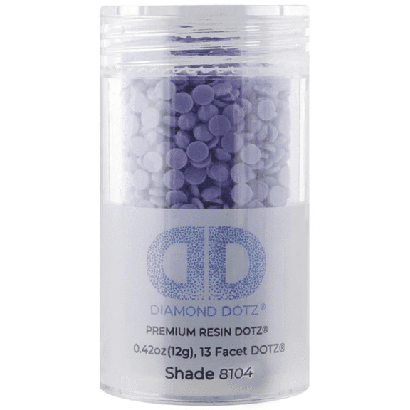 Diamond Dotz 2.8MM 12G Single Cylinder (1 Pack) Lavenda - Freestyle Diamond Painting Beads, Diamond Art Beads, Replacement Drills, Loose Gems for DIY Crafts and Art Projects