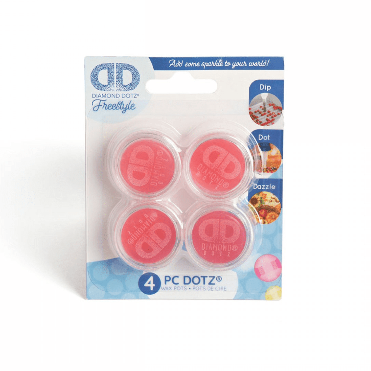 Diamond Dotz Accessories Bulk Pack Wax Pots - Diamond Art Supplies, Painting Wax & Glue, Accessories for Diamond Painting, Craft Kits, and Art Projects