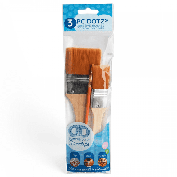 Diamond Dotz Accessories Deluxe Brush Pack, Perfect for Diamond Painting Artwork Kits, Gem Art Supplies, Fun and Creative Diamond Art Kits for Adults