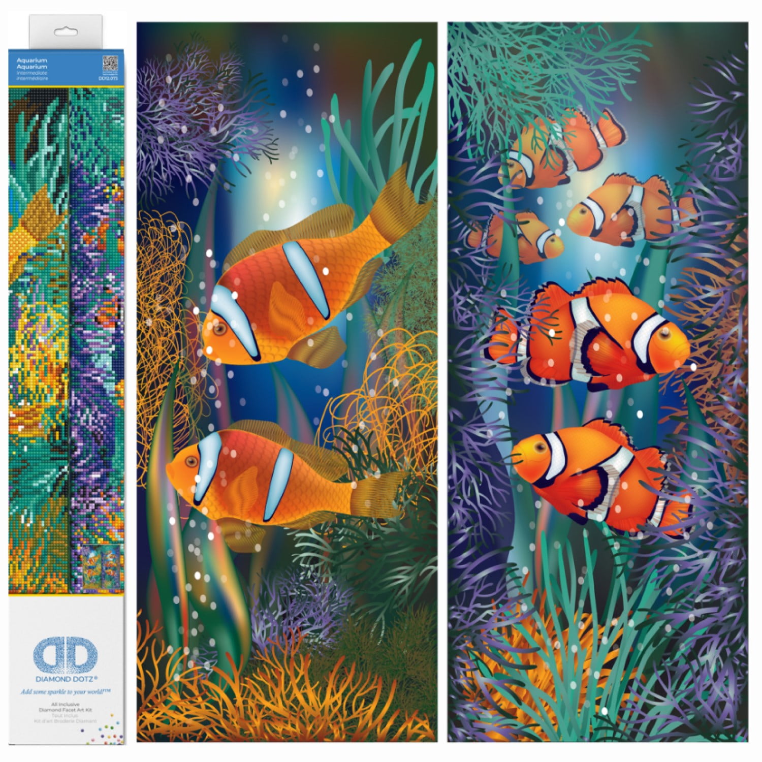 Diamond Dotz Underwater Paradise Diamond Painting Kits for Diamond Dotz Underwater Paradise Diamond Painting Kits for