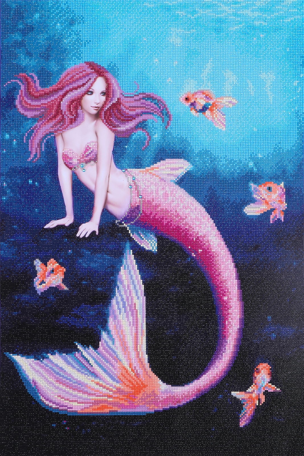 Diamond Dotz Aurelia Mermaid Diamond Painting Kits for Adults - Diamond Art Kits a Relaxing Creative Craft Kit with Dotz Gems  30.7"x20.5"