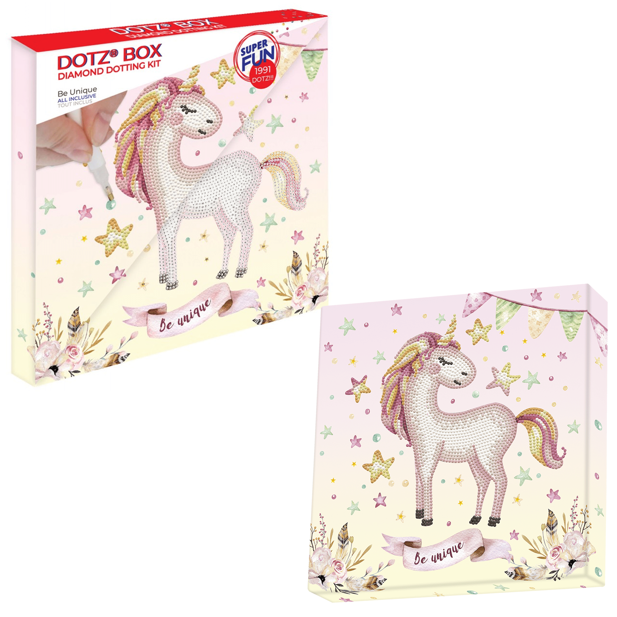 Diamond Dotz Be Unique Dotz Box Unicorn Diamond Painting
