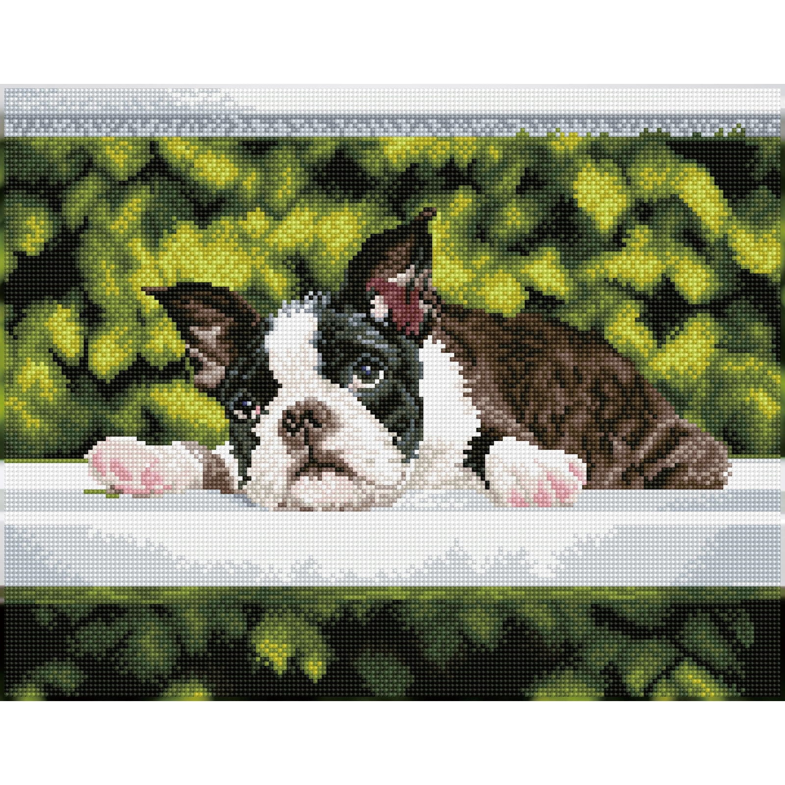 Diamond Dotz Boston Blues Diamond Painting Kits for Adults - Diamond Art Kits a Relaxing Creative Craft Kit with Dotz Gems 18.5x14.6