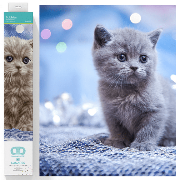 Diamond Dotz Bubbles Diamond Painting Kits for Adults - Diamond Art Kits a Relaxing Creative Craft Kit with Dotz Gems 13.6x13.6