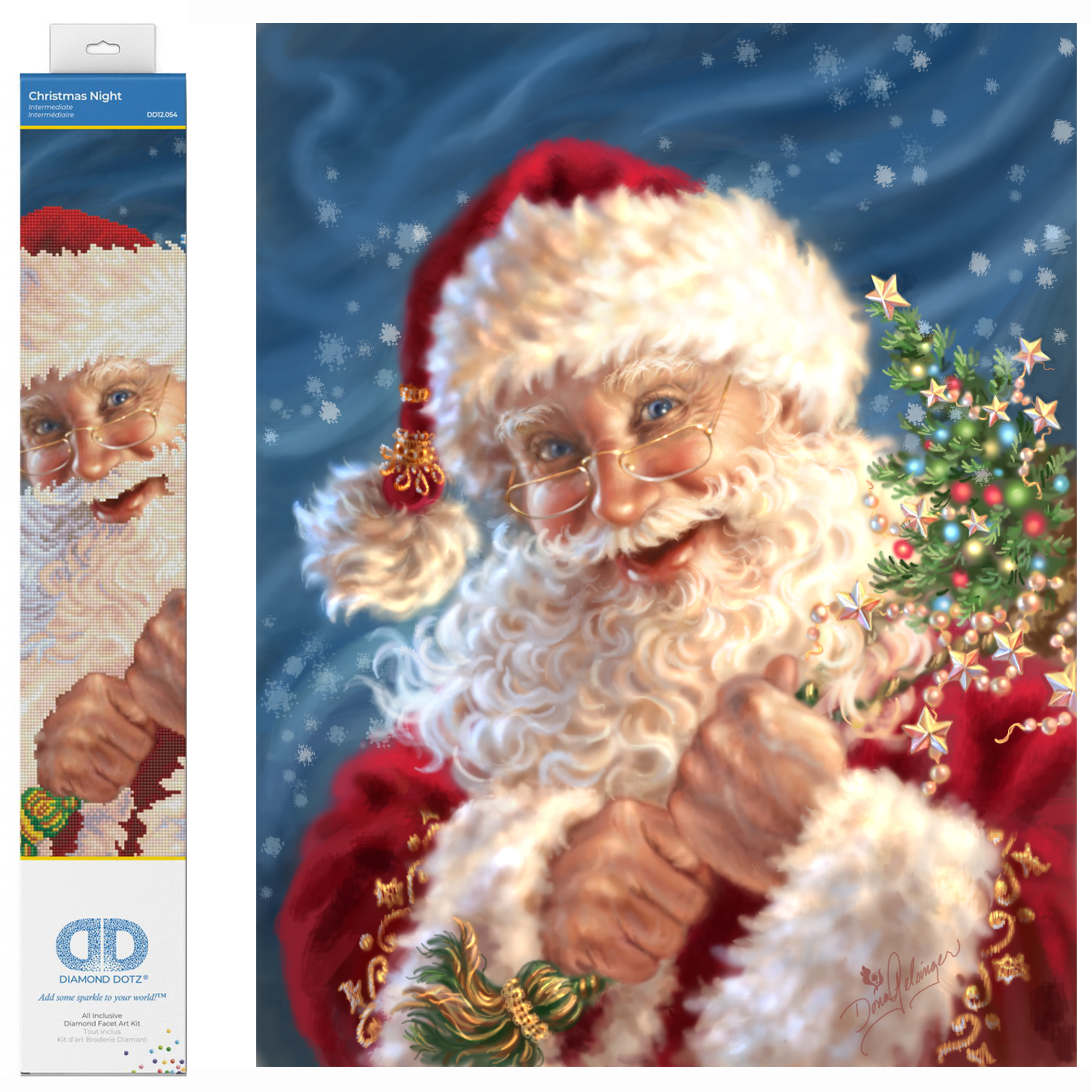 ダイヤモンドアートクラブ　Cozy Christmas DACキット Cozy Christmas – Diamond Art Club