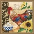 thumbnail image 1 of Diamond Dotz® Country Rooster Kit & Frame Diamond Painting, 1 of 1
