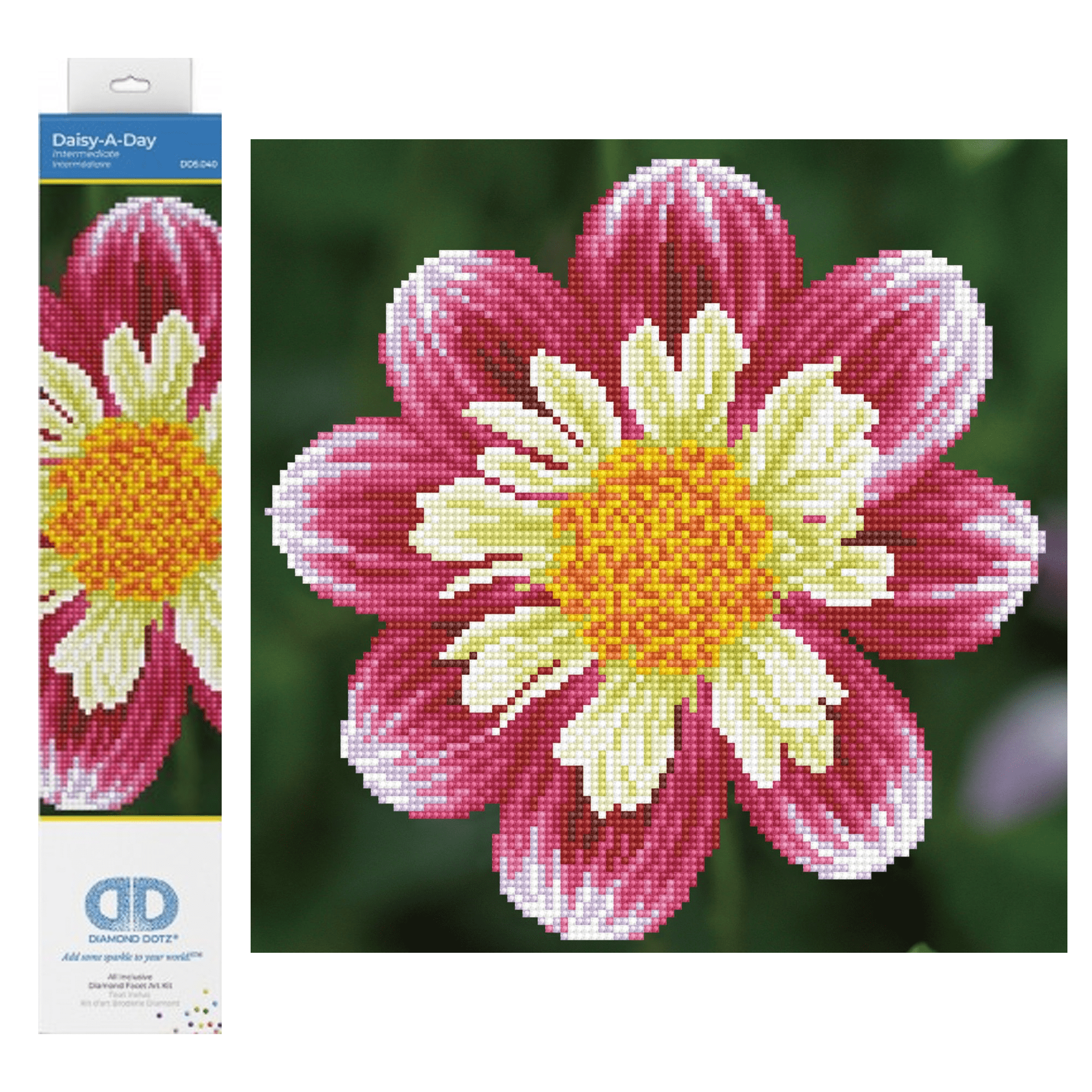*Daisy*様 Diamond Dotz Daisy-A-Day Flower Diamond Painting Kits for