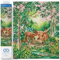 thumbnail image 1 of Diamond Dotz Doe & Her Fawn Nature  Diamond Painting Kits for Adults - Diamond Art Kits a Relaxing Creative Craft Kit with Dotz Gems 20"x16", 1 of 6