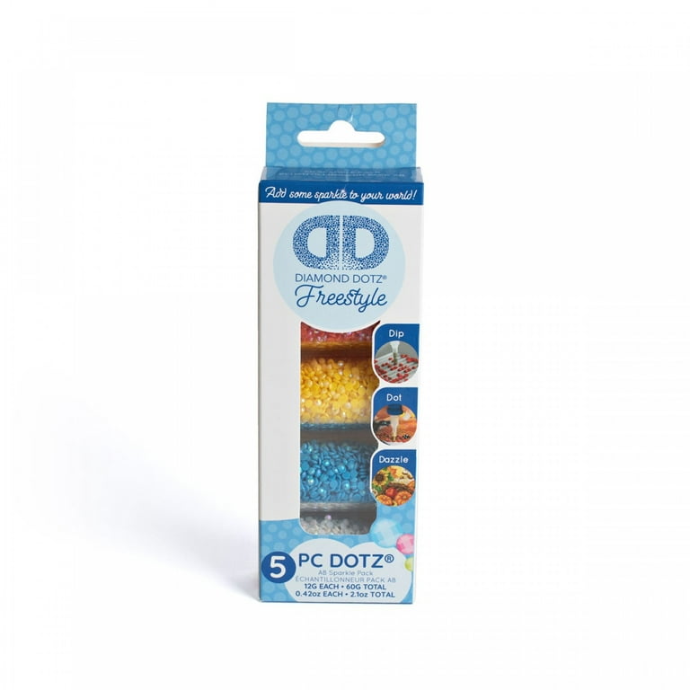 DIAMOND DOTZ® Freestyle DOTZ® Sampler - AB Sparkle - Walmart.com