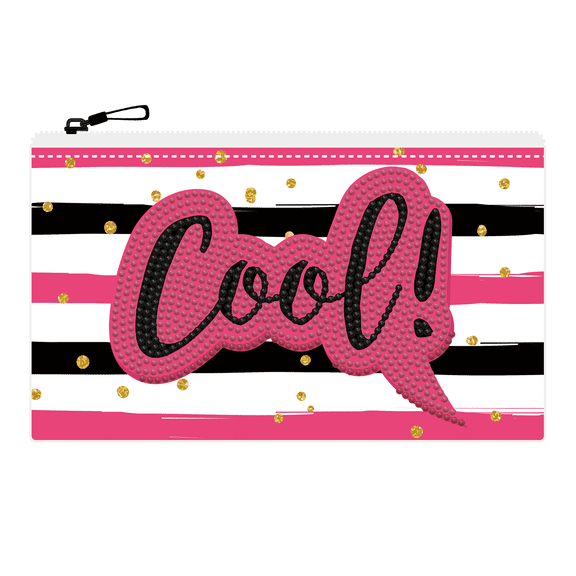 Diamond Dotz Dotzies Cool Zipper Pouch – Diamond Painting Bags for DIY Crafts, Diamond Painting Purse, Travel Organizer & Gift for Kids & Adults