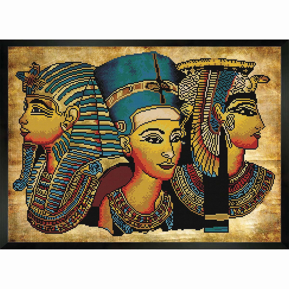 Diamond Dotz® Egyptian Royalty Kit & Frame Diamond Painting