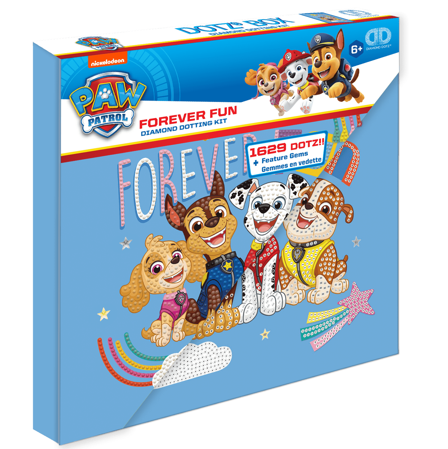 Diamond Dotz FOREVER FUN Diamond Painting Kits for Adults - Diamond Art Kits a Relaxing Creative Craft Kit with Dotz Gems 11x11