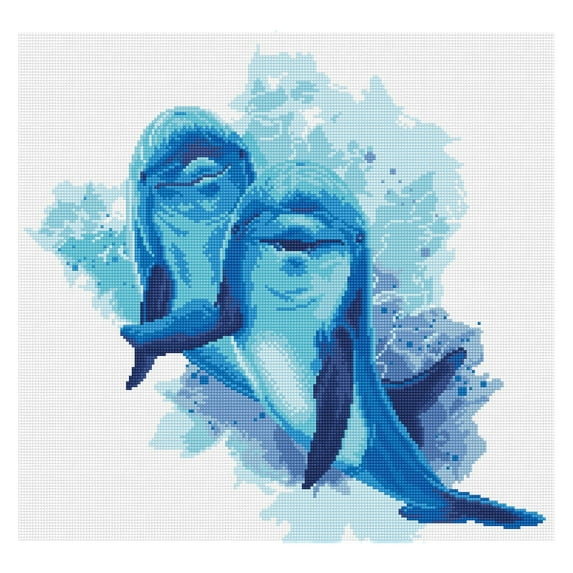 Diamond Dotz® Facet Art Kit, Dolphin Dance