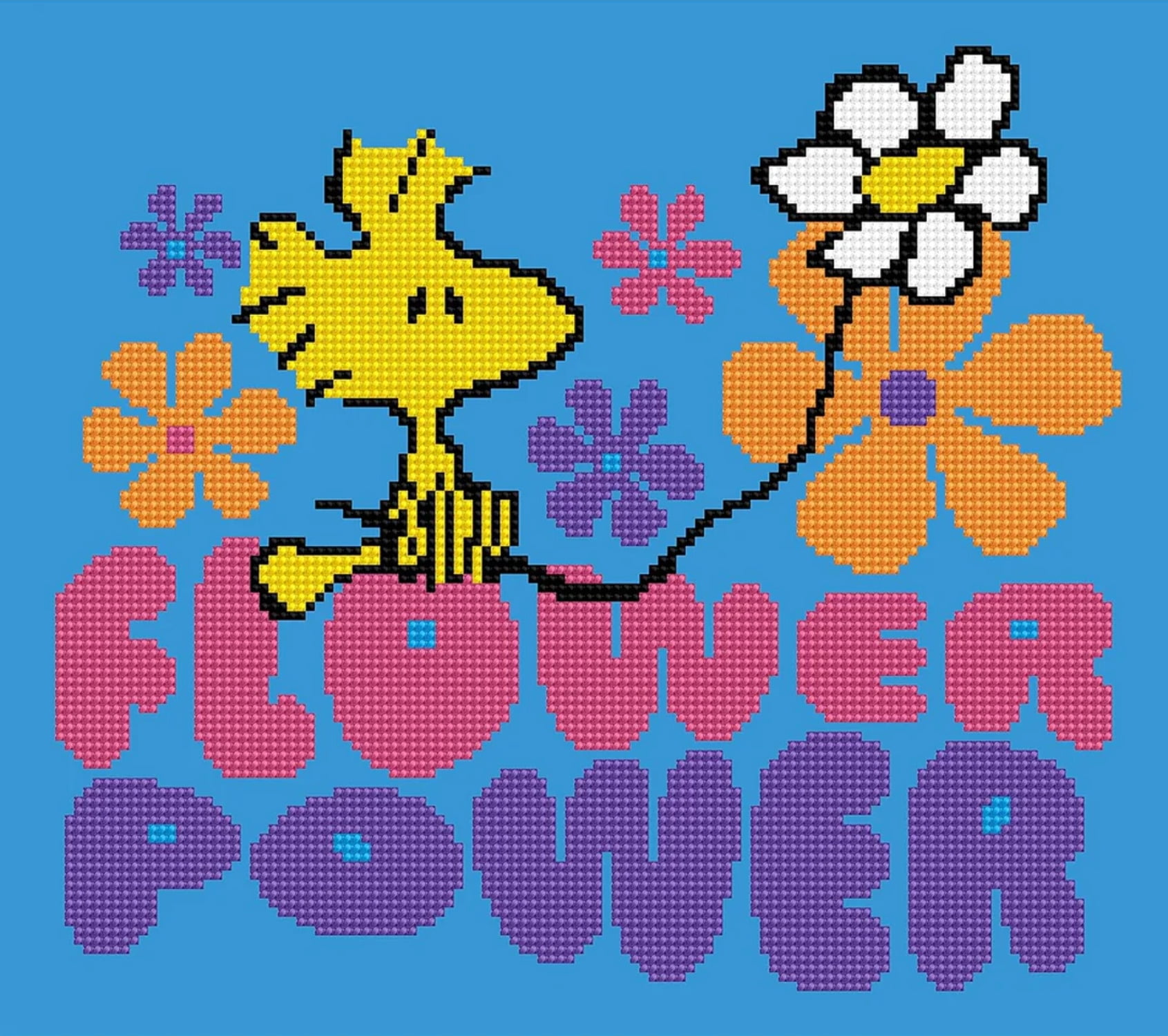 Diamond Dotz Flower Power (Peanuts) Snoopy Diamond Painting Kits