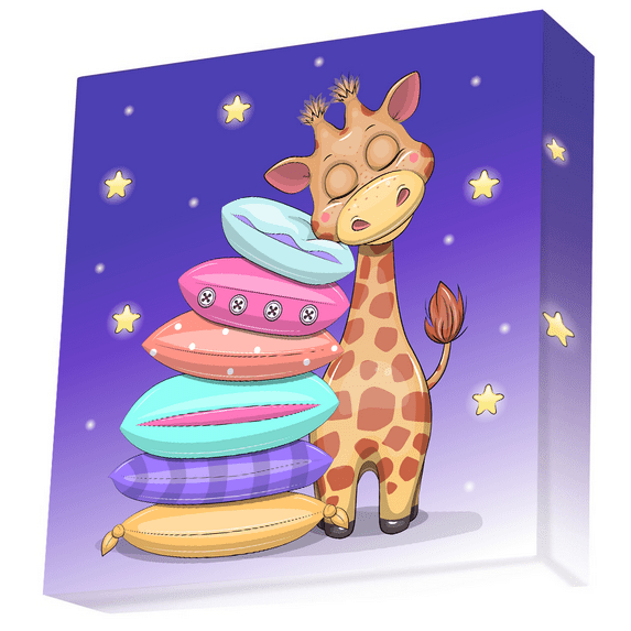 Diamond Dotz Giraffe Pillow Dotz Box Animal Diamond Painting Kits for Adults - Diamond Art Kits a Relaxing Creative Craft Kit with Dotz Gems 8.7"x8.7"