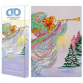 thumbnail image 1 of Diamond Dotz at Home - Angelic Messenger, Partial Drill, Round Dotz, Diamond Painting Kits, Diamond Painting Angels, Angels Diamond Painting,  Diamond Art, Diamond Dotz, 20"x16", 1 of 4