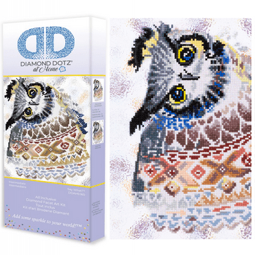 Diamond Dotz Say What?? Diamond Painting Kits for Adults - Diamond Art Kits a Relaxing Creative Craft Kit with Dotz Gems 13.78x12.6