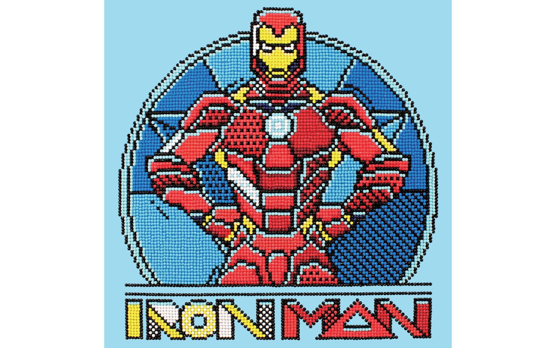 Diamond Dotz Iron Man Armoury Diamond Painting Artwork Kit - Marvel