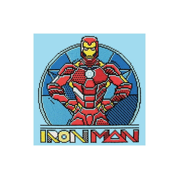 Diamond Dotz Iron Man Armoury Diamond Painting Artwork Kit - Marvel