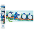thumbnail image 1 of Diamond Dotz Kingfisher Bird Diamond Painting Kits for Adults - Diamond Art Kits a Relaxing Creative Craft Kit with Dotz Gems 14.6"x34.3", 1 of 6
