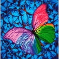 thumbnail image 1 of Diamond Dotz Diamond Embroidery Facet Art Kit 15"X15"-Flutter By Pink, 1 of 8