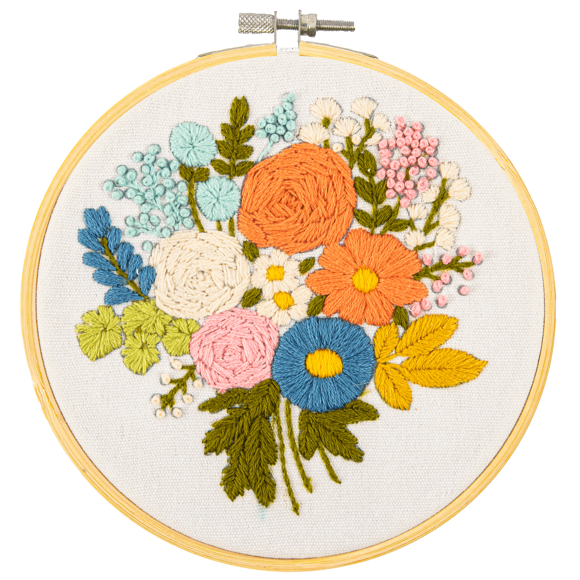 Diamond Dotz Kits - Embroidery Romantic Rose Bouquet: Beautiful Embroidery Kit for Beginners and Adults to Create Stunning Rose Designs, Perfect Starter Embroidery Kits for Adults