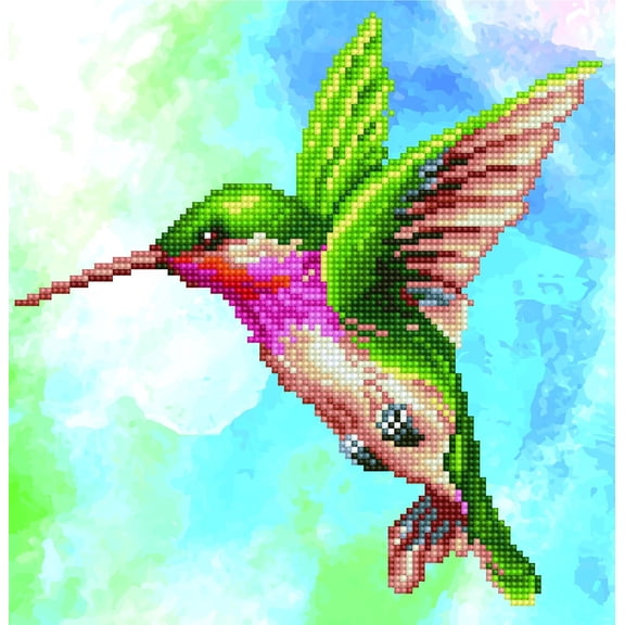 DIAMOND DOTZ Miniature Magic Diamond Painting Kit - 11 x 11